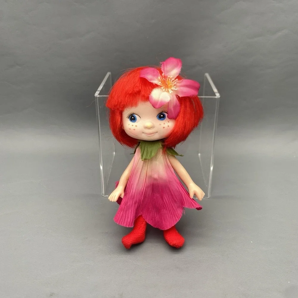 Hong‎ Kong Flower Bloom Elf SCENTED DAISY Doll Strawberry Shortcake Clone RARE